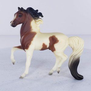 Breyer Horse Stablemates Prancing Morgan Bay Pinto Stallion #59977 G2
